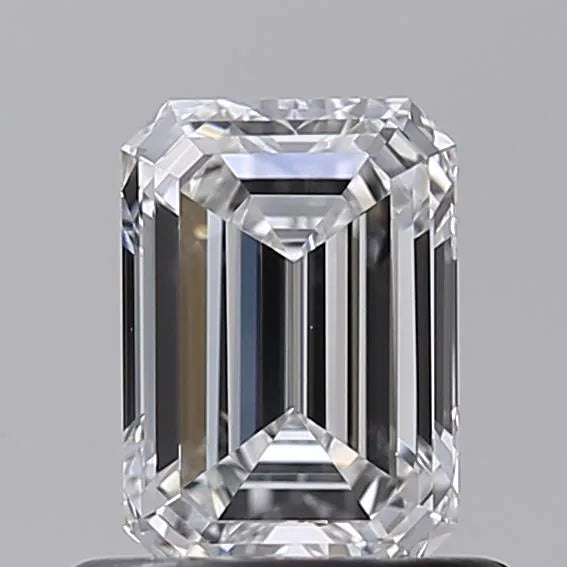 0.70ct Emerald Lab Grown Diamond (Colour D, Clarity VVS1, Cut EX, IGI Certified)