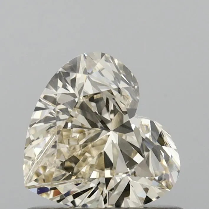 0.70ct Heart Natural Diamond (Colour L, Clarity VS1, Cut VG, IGI Certified)