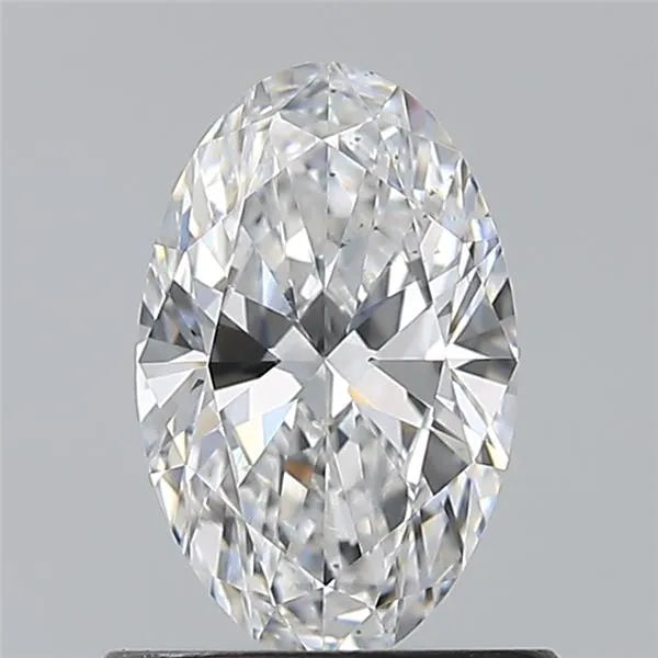 0.70ct Oval Natural Diamond (Colour D, Clarity VS2, GIA Certified)