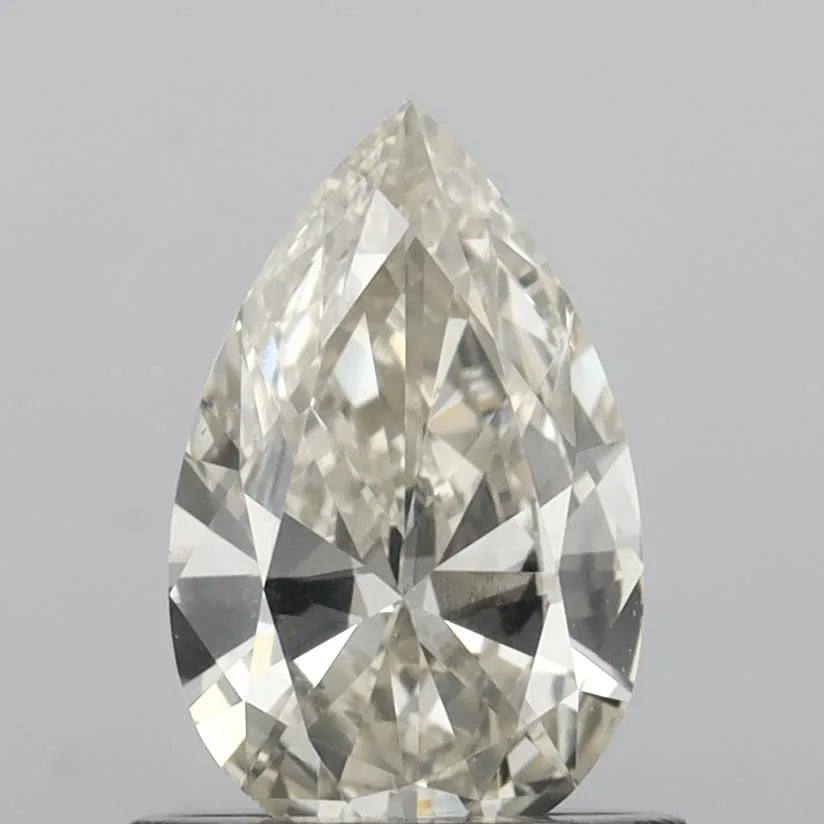 0.70ct Pear Natural Diamond (Colour L, Clarity VS2, Cut VG, IGI Certified)