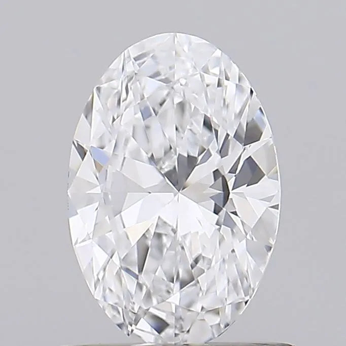 0.72ct Oval Lab Grown Diamond (Colour D, Clarity VVS1, IGI Certified)