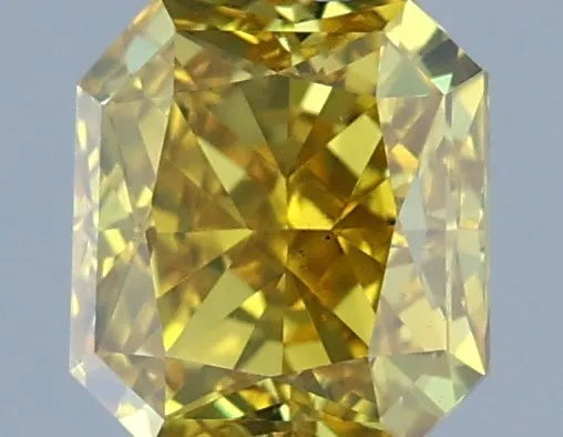 0.72ct Radiant Natural Diamond (Colour Fancy Intense Yellow, Clarity VS2, Cut GD, IGI Certified)