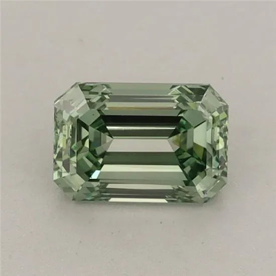 0.75ct Emerald Lab Grown Diamond (Colour Fancy Vivid Green, Clarity VS1, IGI Certified)