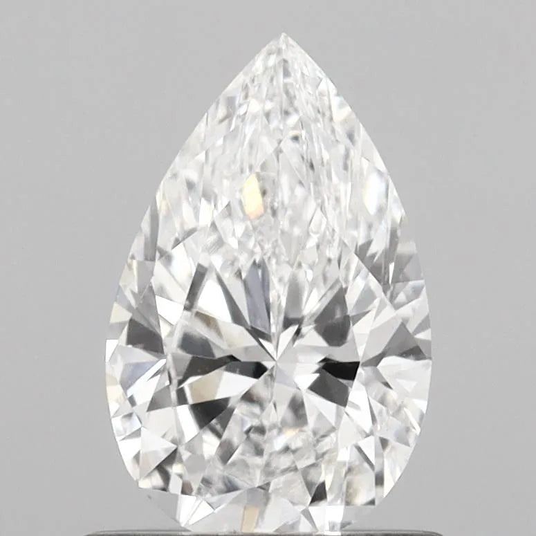 0.75ct Pear Lab Grown Diamond (Colour D, Clarity VVS2, IGI Certified)