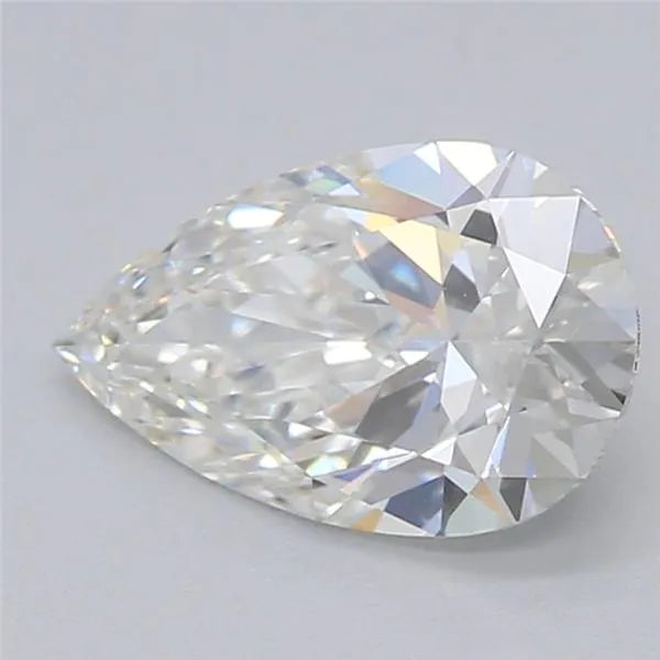 0.78ct Pear Lab Grown Diamond (Colour G, Clarity VVS1, Cut EX, IGI Certified)