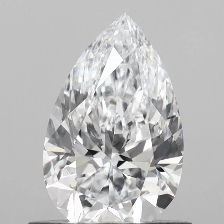 0.79ct Pear Lab Grown Diamond (Colour D, Clarity VVS2, IGI Certified)