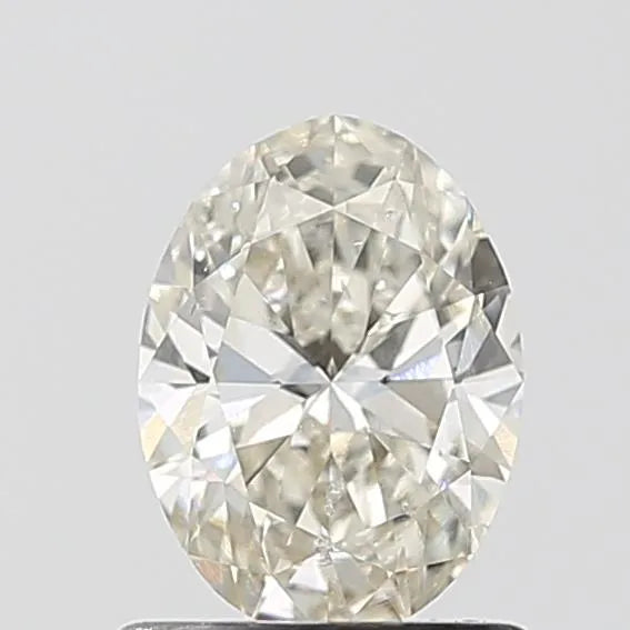 0.80ct Oval Natural Diamond (Colour J, Clarity SI2, Cut VG, IGI Certified)