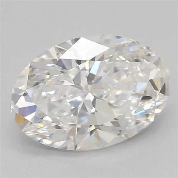 0.82ct Oval Lab Grown Diamond (Colour D, Clarity VVS2, IGI Certified)