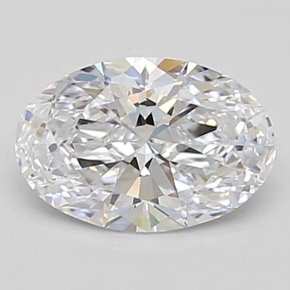 0.83ct Oval Lab Grown Diamond (Colour D, Clarity IF, Cut VG, IGI Certified)