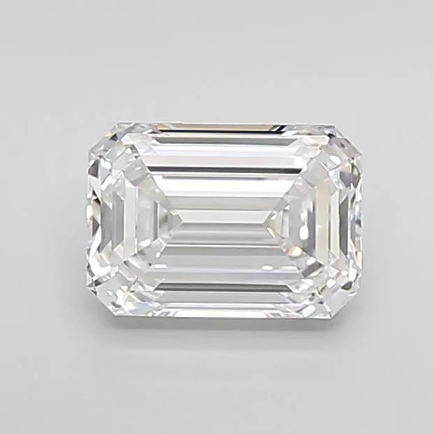 0.90ct Emerald Lab Grown Diamond (Colour D, Clarity VVS2, IGI Certified)