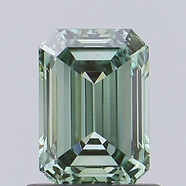 0.90ct Emerald Lab Grown Diamond (Colour Fancy Vivid Green, Clarity VS1, IGI Certified)