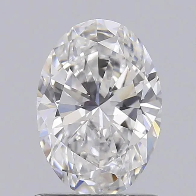 0.90ct Oval Lab Grown Diamond (Colour D, Clarity VS1, IGI Certified)