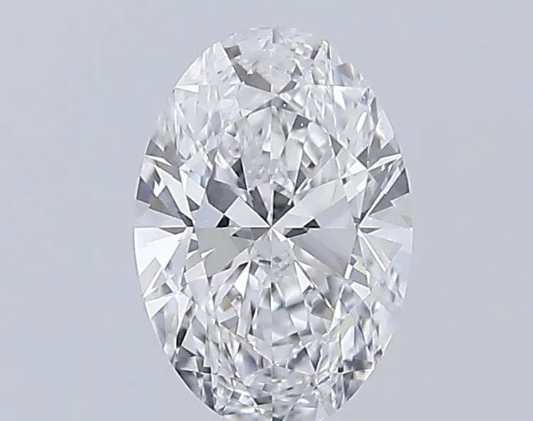 0.90ct Oval Lab Grown Diamond (Colour D, Clarity VVS2, IGI Certified)