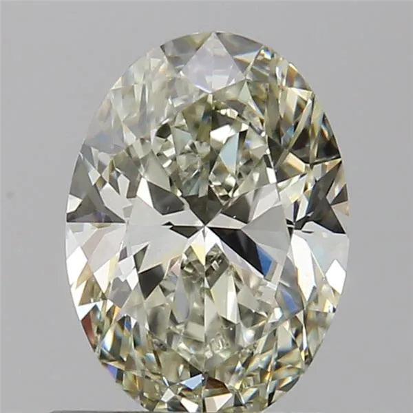 0.90ct Oval Natural Diamond (Colour K, Clarity VS1, GIA Certified)