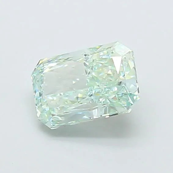 0.91ct Radiant Lab Grown Diamond (Colour Fancy Intense Green, Clarity VS1, IGI Certified)