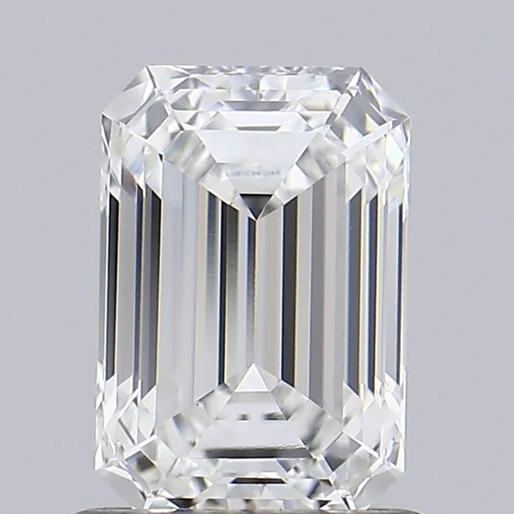0.93ct Emerald Lab Grown Diamond (Colour F, Clarity VVS2, IGI Certified)