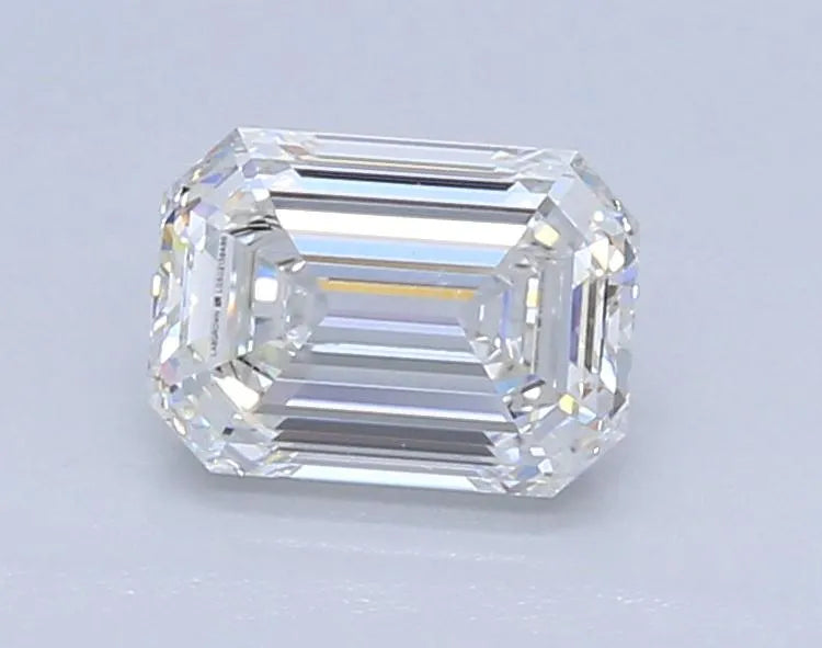 0.93ct Emerald Lab Grown Diamond (Colour G, Clarity VS2, IGI Certified)