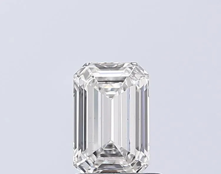 0.93ct Emerald Lab Grown Diamond (Colour G, Clarity VS2, IGI Certified)
