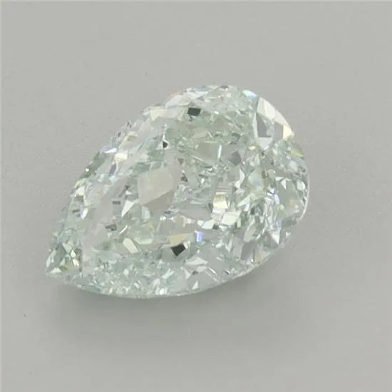 0.95ct Pear Lab Grown Diamond (Colour Fancy Green, Clarity VS1, IGI Certified)