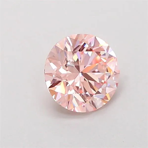 0.95ct Round Lab Grown Diamond (Colour Fancy Intense Pink, Clarity VVS2, Cut EX, IGI Certified)