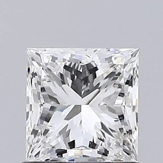 0.97ct Princess Lab Grown Diamond (Colour E, Clarity VS2, IGI Certified)