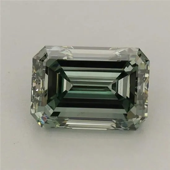 0.99ct Emerald Lab Grown Diamond (Colour Fancy Vivid Green, Clarity VVS2, Cut VG, IGI Certified)