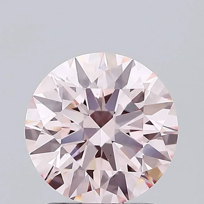 1.80ct Round Lab Grown Diamond (Colour Fancy Intense Pink, Clarity VS1, Cut ID, IGI Certified)
