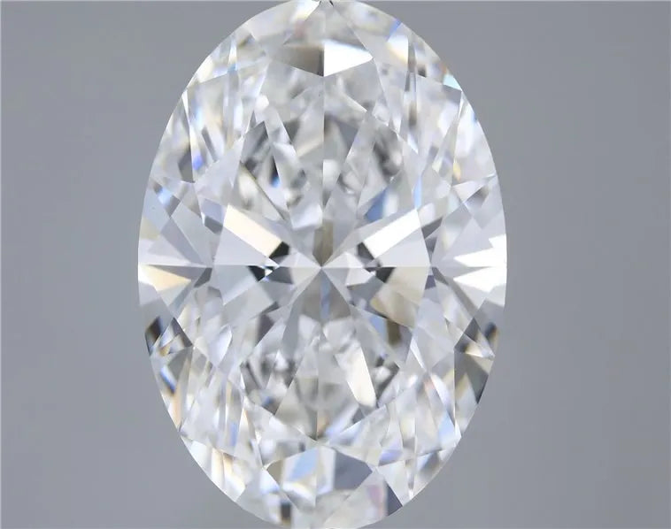 5.55ct Oval Lab Grown Diamond (Colour E, Clarity VVS2, IGI Certified)