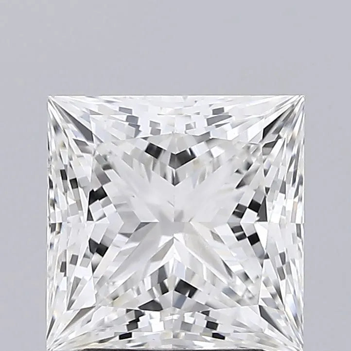 2.52ct Princess Lab Grown Diamond (Colour G, Clarity VS1, IGI Certified)