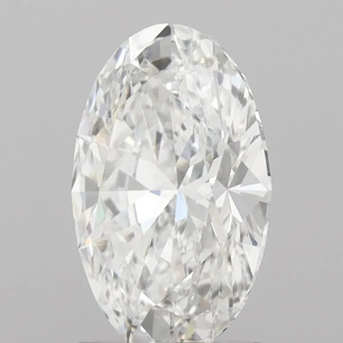 2.09ct Oval Lab Grown Diamond (Colour E, Clarity VVS2, IGI Certified)