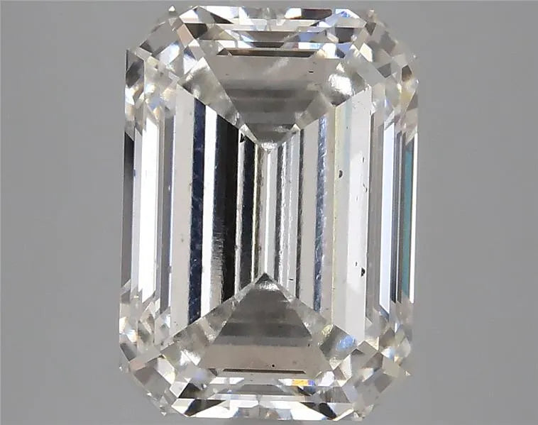 4.21ct Emerald Lab Grown Diamond (Colour G, Clarity SI1, IGI Certified)