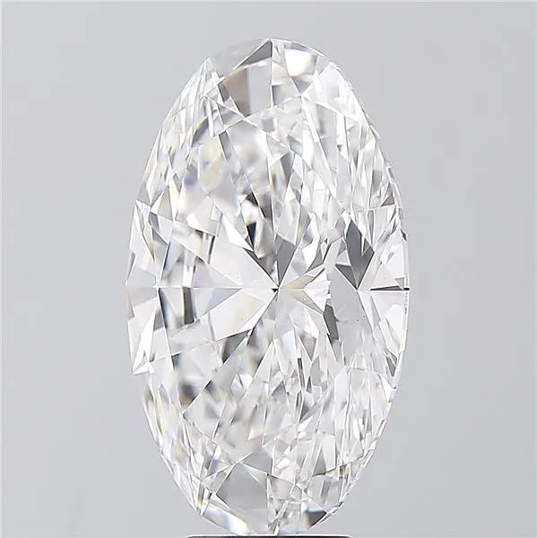 7.20ct Oval Lab Grown Diamond (Colour E, Clarity VVS2, IGI Certified)