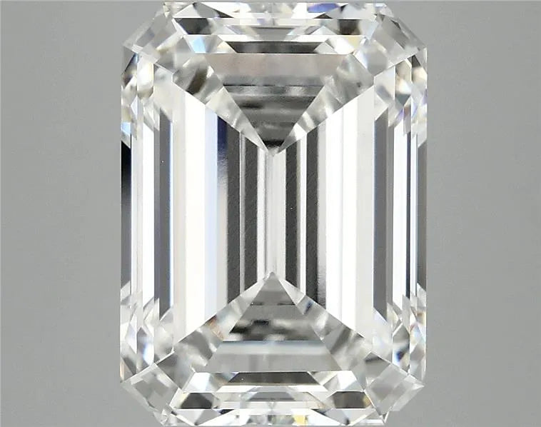 6.74ct Emerald Lab Grown Diamond (Colour F, Clarity VVS2, IGI Certified)
