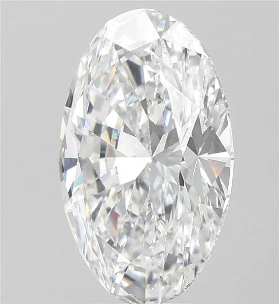 5.35ct Oval Lab Grown Diamond (Colour E, Clarity VVS2, IGI Certified)