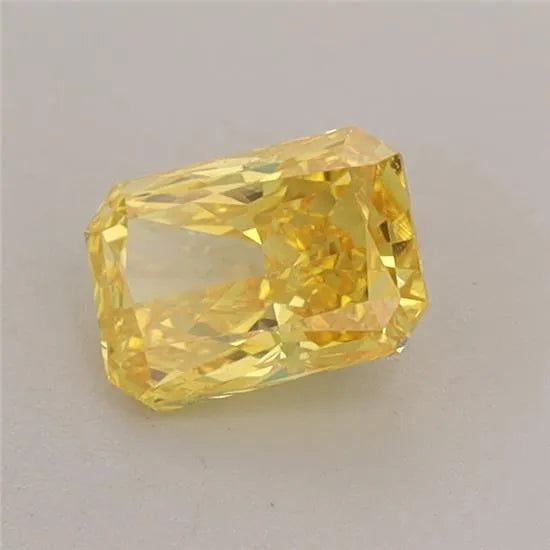 0.53ct Radiant Lab Grown Diamond (Colour Fancy Intense Yellow, Clarity VS1, IGI Certified)