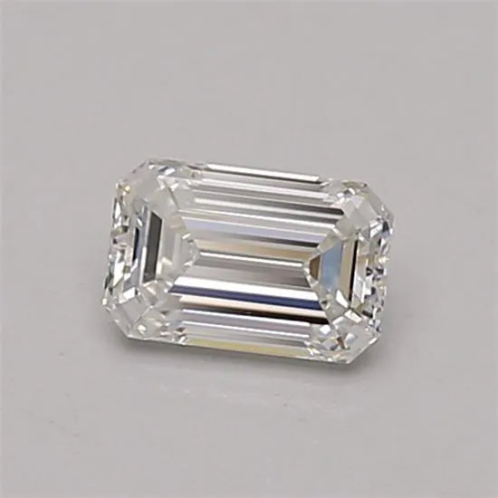 0.34ct Emerald Lab Grown Diamond (Colour E, Clarity VS2, Cut EX, IGI Certified)