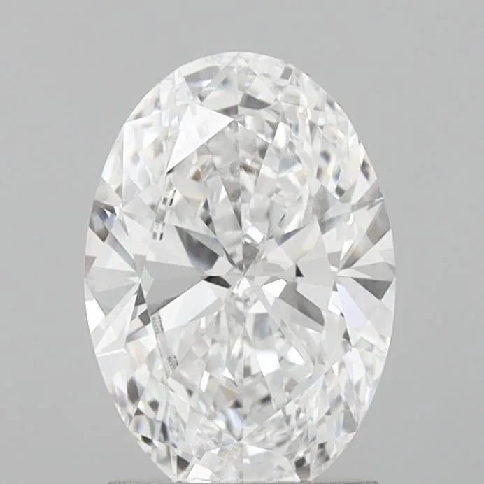 1.73ct Oval Lab Grown Diamond (Colour D, Clarity VVS2, IGI Certified)
