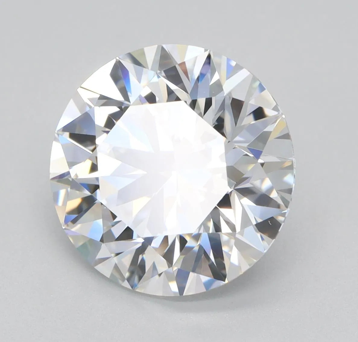 3.04ct Round Lab Grown Diamond (Colour E, Clarity VVS2, Cut ID, IGI Certified)