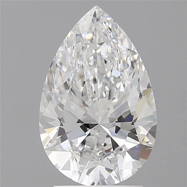 2.52ct Pear Lab Grown Diamond (Colour D, Clarity VVS2, IGI Certified)