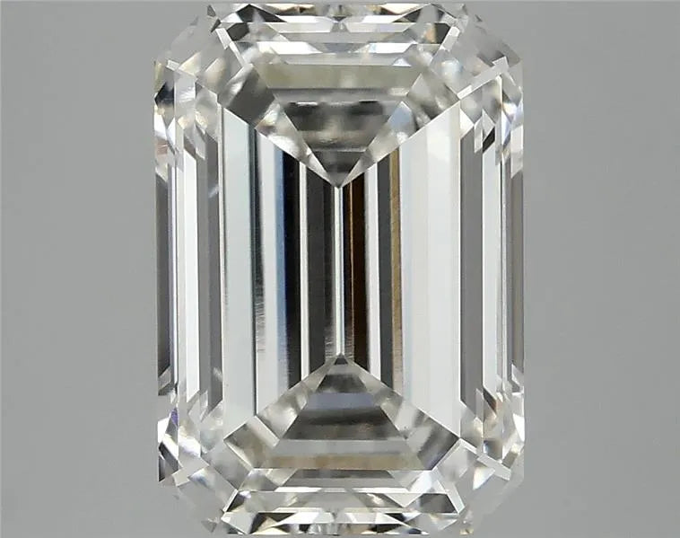 4.06ct Emerald Lab Grown Diamond (Colour H, Clarity VVS2, IGI Certified)