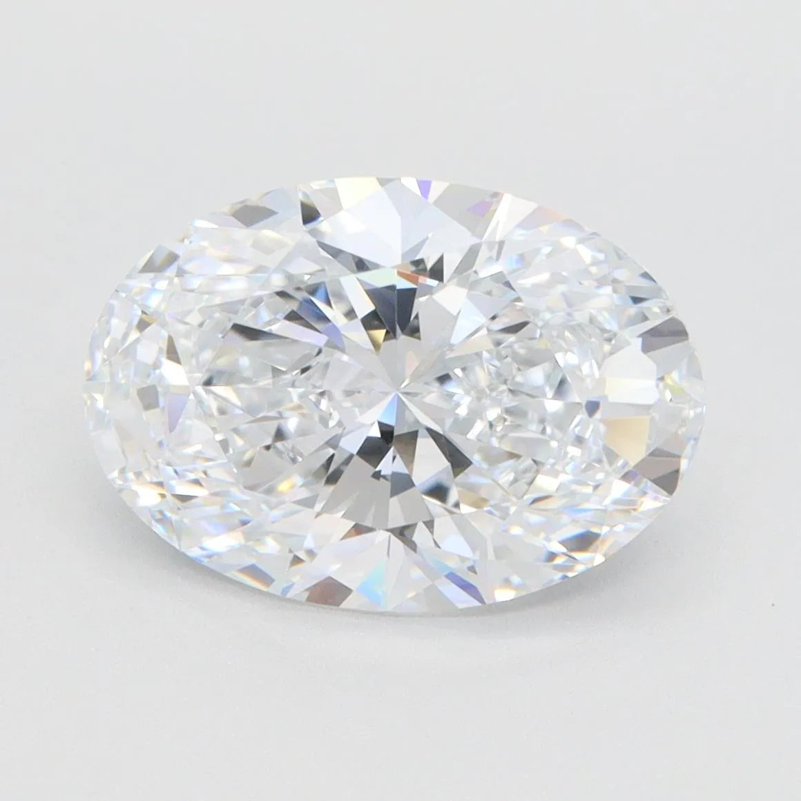 3.52ct Oval Lab Grown Diamond (Colour D, Clarity VVS1, GIA Certified)