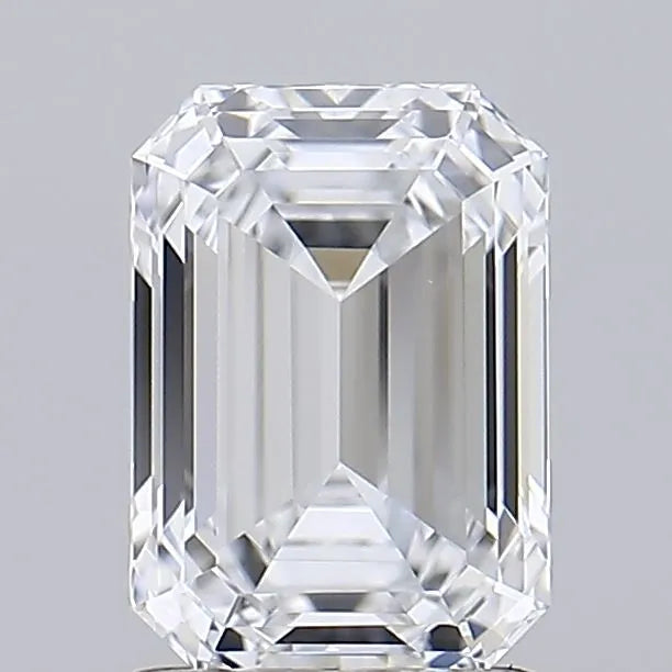 1.70ct Emerald Lab Grown Diamond (Colour D, Clarity IF, IGI Certified)
