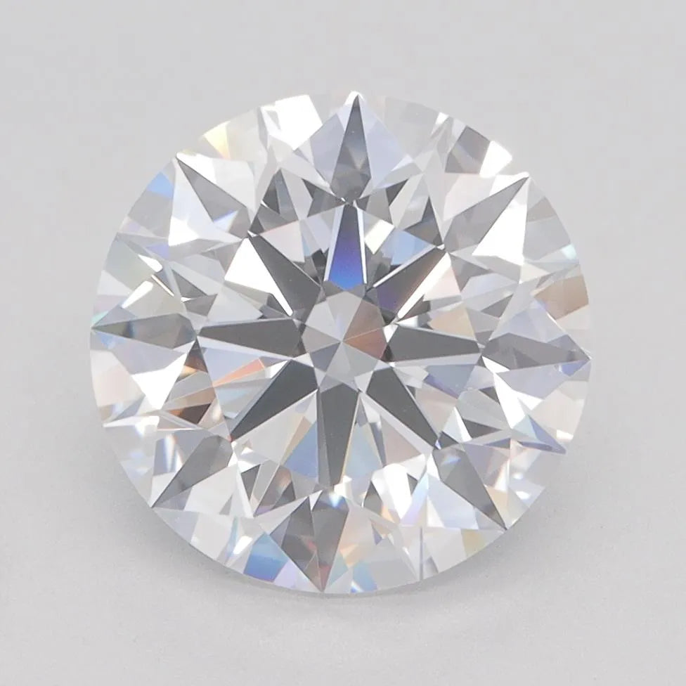 3.17ct Round Lab Grown Diamond (Colour E, Clarity VVS2, Cut ID, IGI Certified)