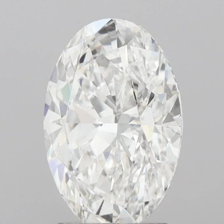 3.07ct Oval Lab Grown Diamond (Colour E, Clarity VS2, IGI Certified)