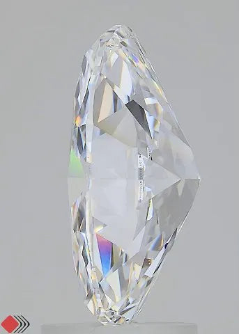 3.02ct Oval Lab Grown Diamond (Colour E, Clarity VVS2, IGI Certified)