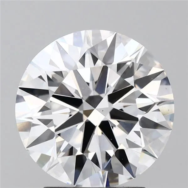 2.22ct Round Lab Grown Diamond (Colour F, Clarity VS1, Cut EX, GIA Certified)