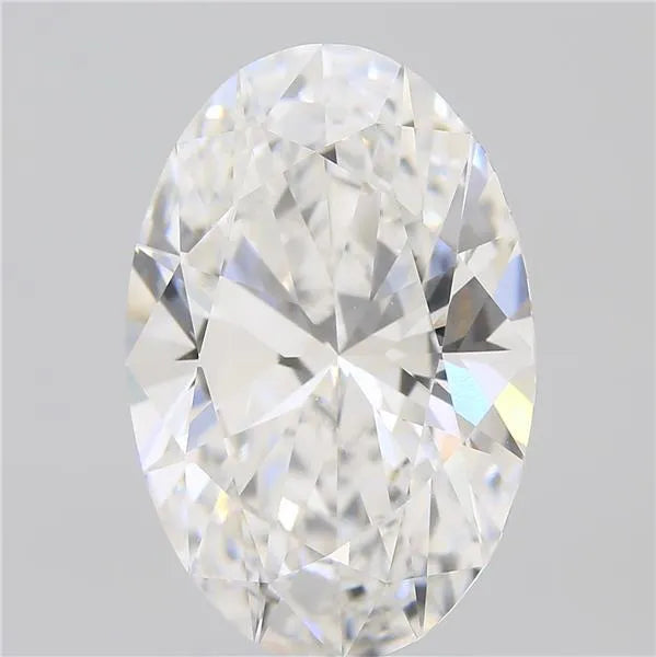 3.46ct Oval Lab Grown Diamond (Colour D, Clarity VVS2, IGI Certified)