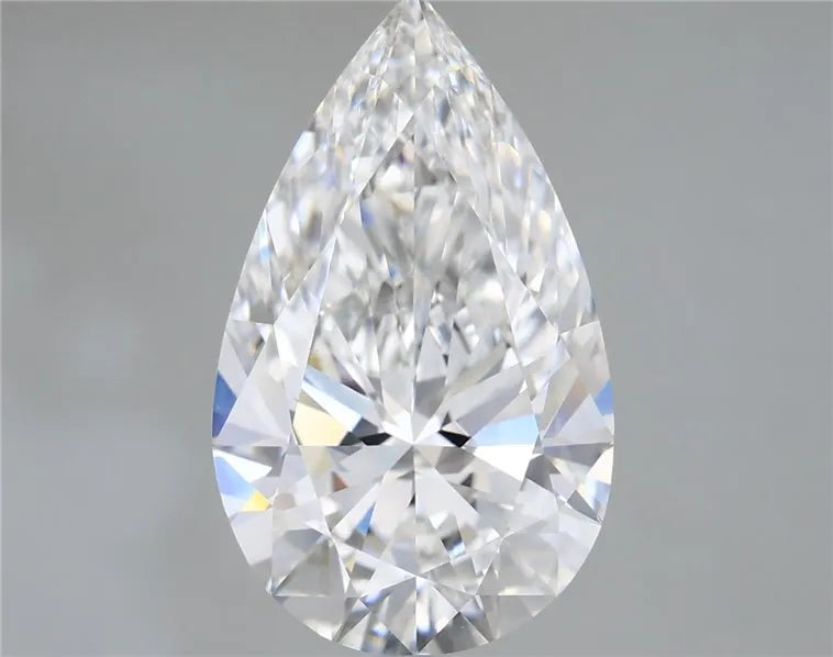 5.36ct Pear Lab Grown Diamond (Colour E, Clarity VVS2, IGI Certified)