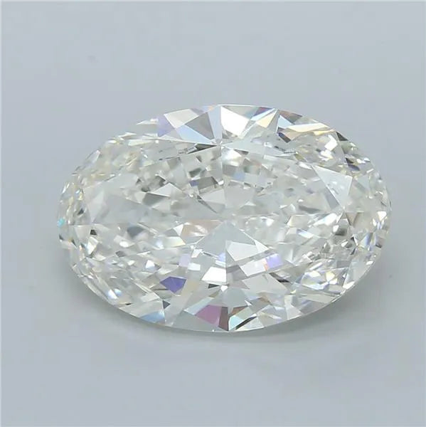 8.00ct Oval Lab Grown Diamond (Colour G, Clarity VVS2, IGI Certified)