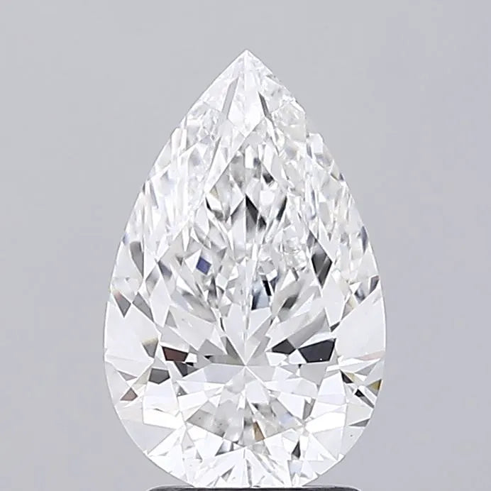 2.51ct Pear Lab Grown Diamond (Colour E, Clarity VS1, IGI Certified)